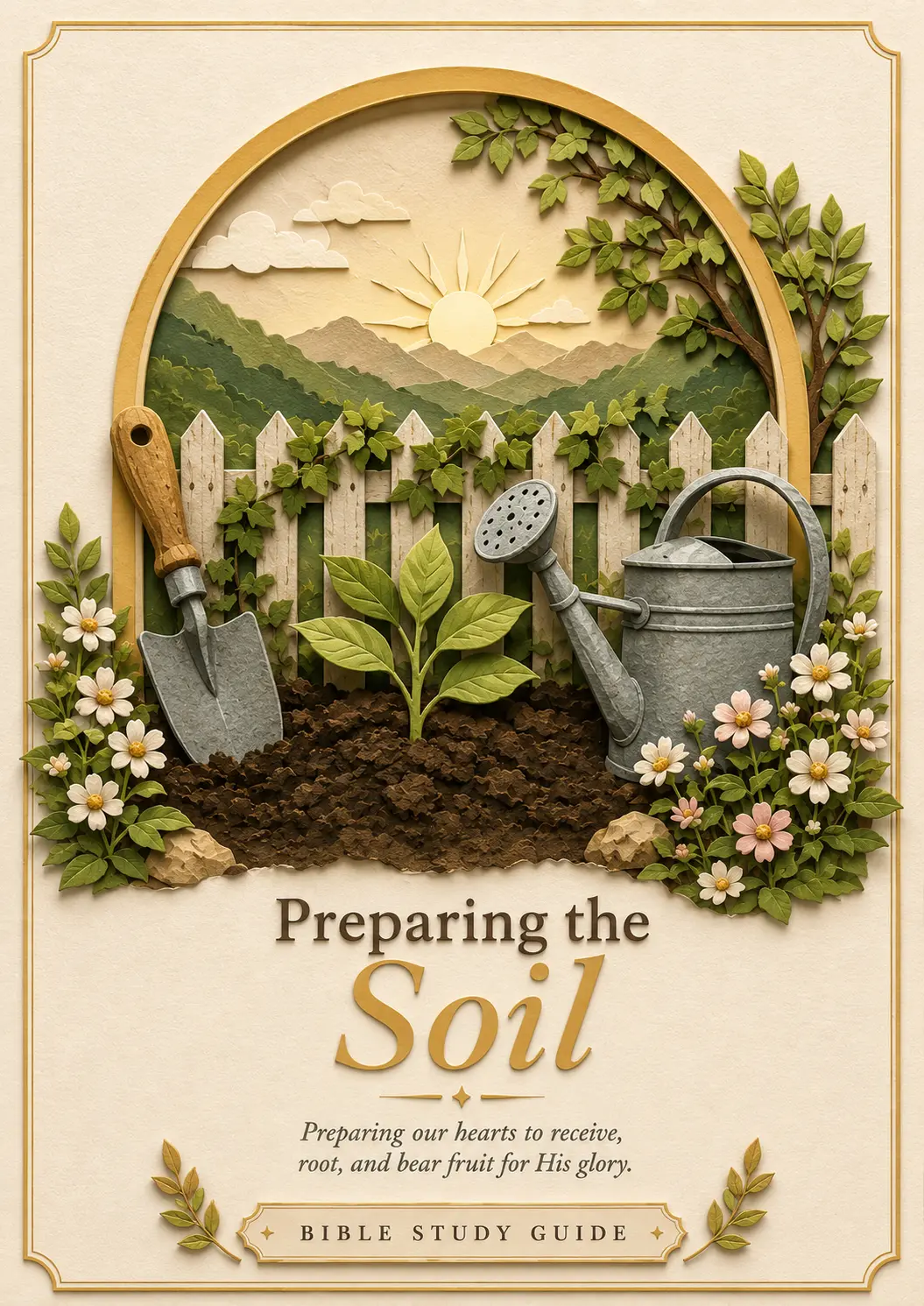 3. Preparing the Soil cover